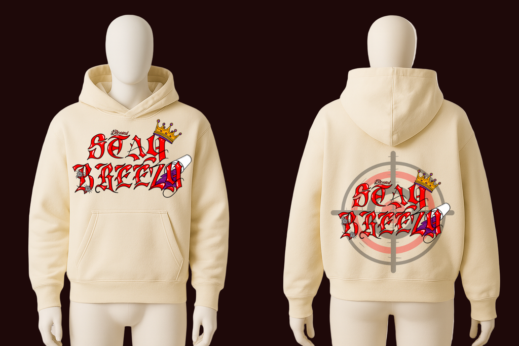 Stay Breezy Hoodie Apricot